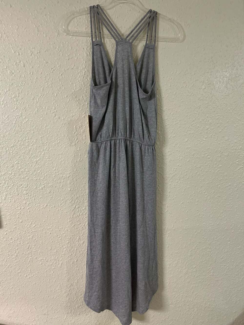 Threads 4 Thought Gray Strappy High-Low Midi Dress - Picture 6 of 7